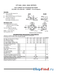 Datasheet CP1501 manufacturer Pan Jit